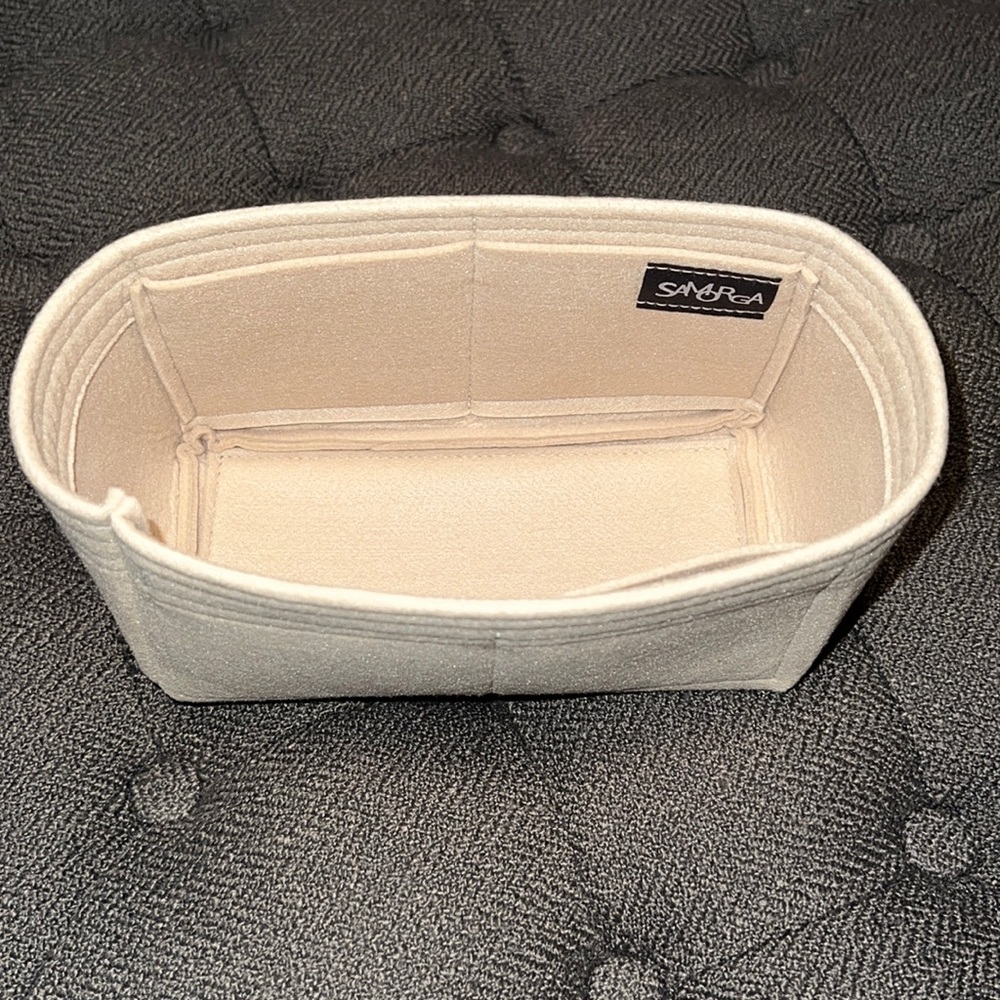 BRAND NEW SAMORGA ORGANIZER FOR LOUIS VUITTON SPEEDY 20 BAG IN EMPRIENTE LEATHER